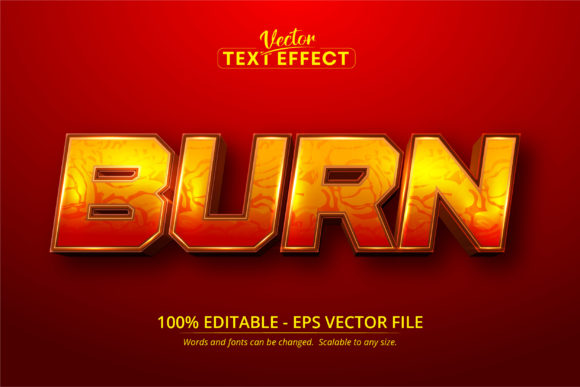 Burn Text, Cartoon Style Text Effect: A Powerful Tool for Creative Workflows in Adobe Illustrator