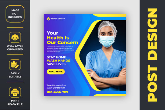 Dynamic Coronavirus Social Media Banner Design