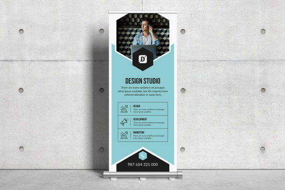 Enhancing Brand Visibility with Corporate Roll Up Banner Design: A Modern Marketing Essential