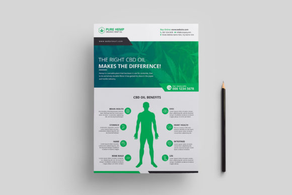 Everything You Need to Know About CBD Oil Hemp Product Flyer Templates