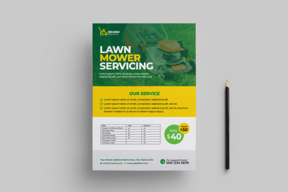 Gardener Mowing Lawn Mower Flyer: A Strategic Tool for Business Growth and Brand Visibility