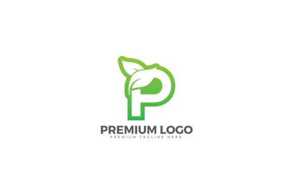 Letter P with Leaf Logo Design: A Versatile Symbol for Modern Branding