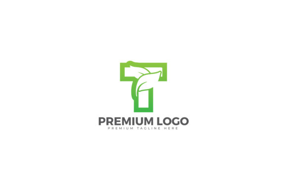 Letter T with Leaf Logo: A Versatile Design for Modern Branding Needs