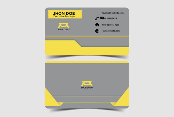 Luxury Modern Business Card Template: A Design Edge for Your Brand