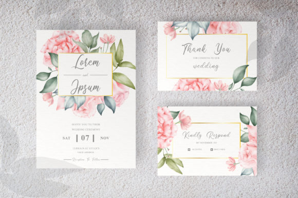Watercolor and Flower Wedding Invitation: A Timeless Touch for Modern Celebrations