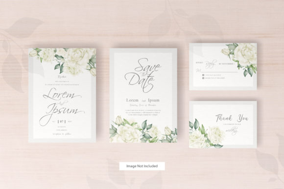 Wedding Invitation Set with Watercolor: A Creative and Customizable Choice for Your Big Day
